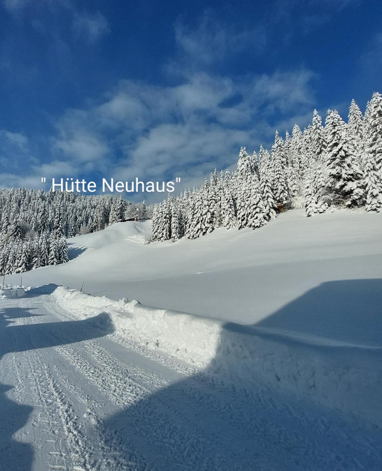Huette Neuhaus Villa Annaberg im Lammertal Dış mekan fotoğraf