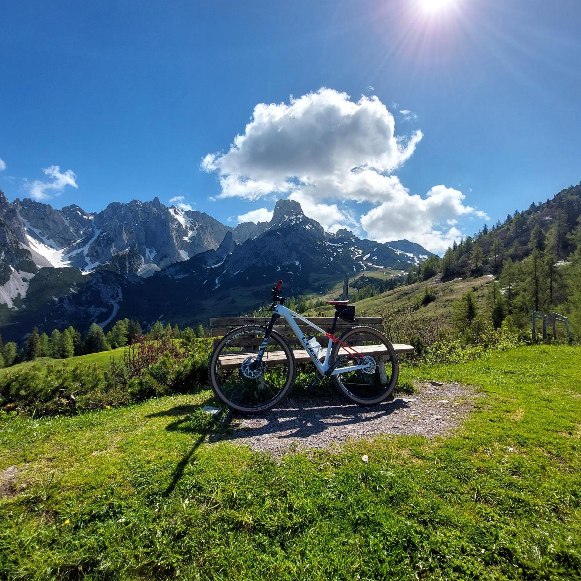 Huette Neuhaus Villa Annaberg im Lammertal Dış mekan fotoğraf