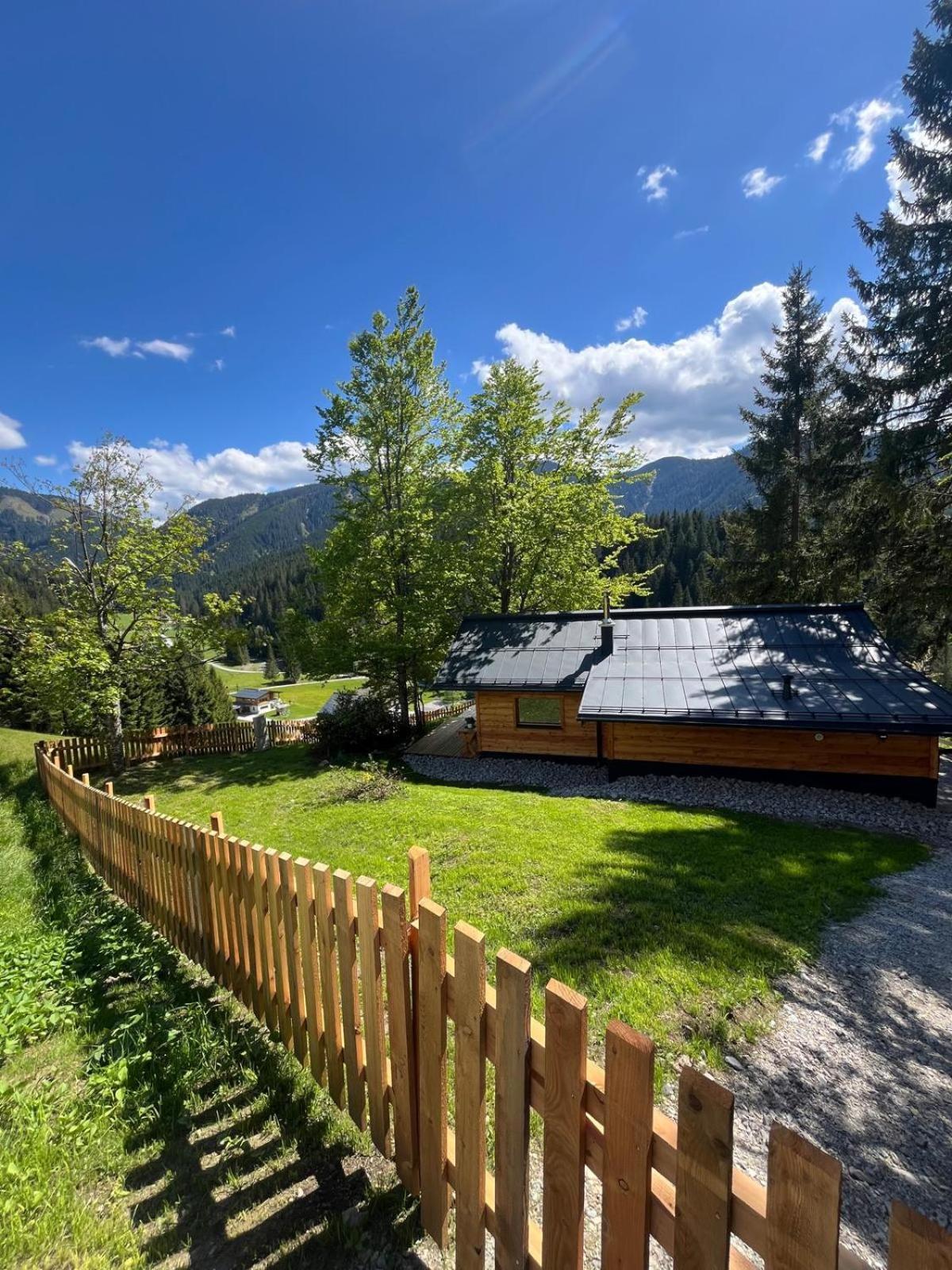 Huette Neuhaus Villa Annaberg im Lammertal Dış mekan fotoğraf